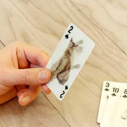 Cat 3D Playing Cards - Port Gamble General Store & Cafe