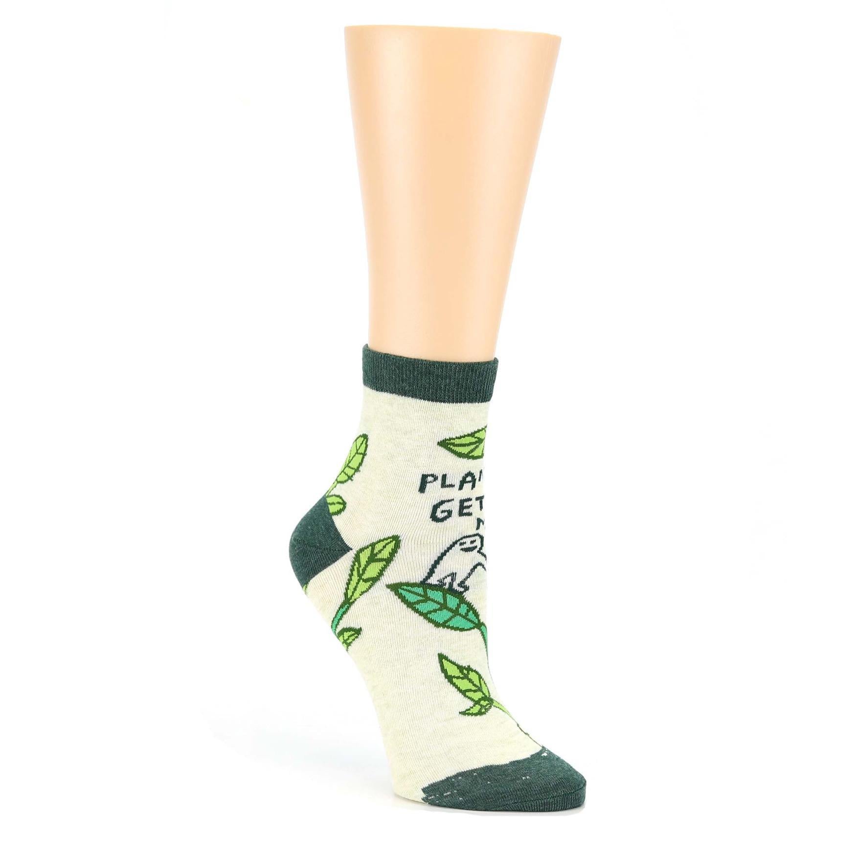 "Plants Get Me" - SW627 Ankle Socks - Port Gamble General Store & Cafe