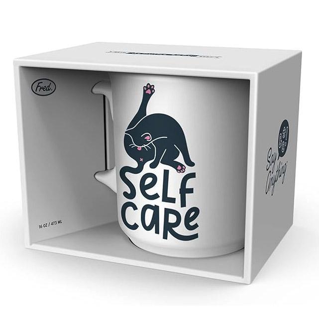 Express Yourself with the "SELF CARE" Mug  in box