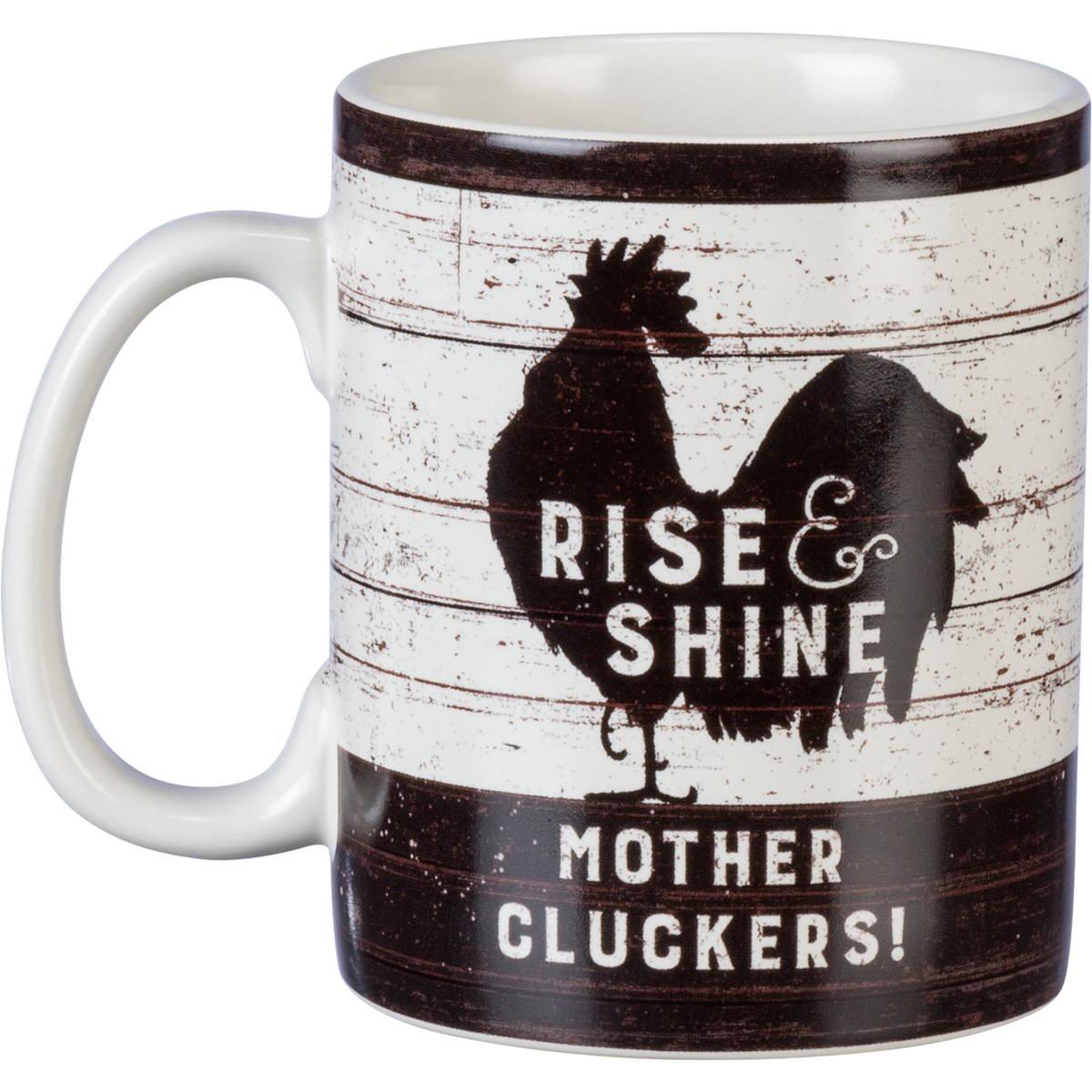 Rise & Shine Mother Cluckers Mug - Port Gamble General Store & Cafe