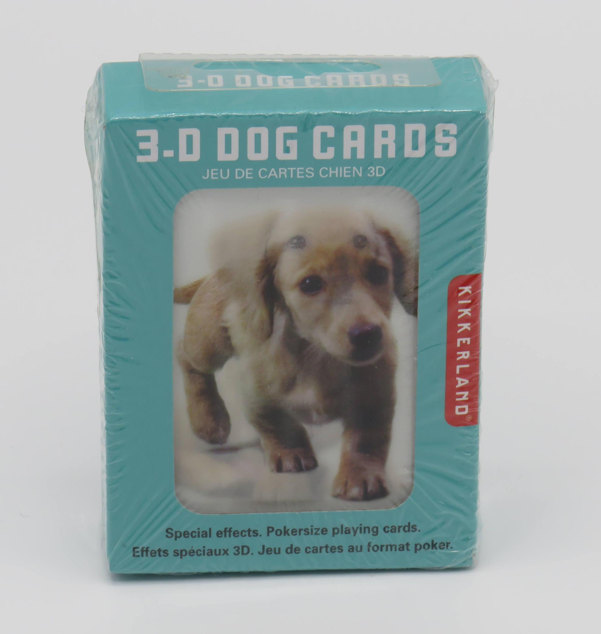 Dog 3D Playing Cards - Port Gamble General Store & Cafe