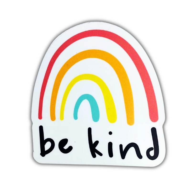 Sticker 1140 - Be Kind Rainbow