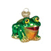 1.5" Hop Along Frog Ornament – Blown Glass Holiday Charm