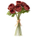 10.75" Rust Ranunculus Bundle – 6 Stems Real Touch Flowers