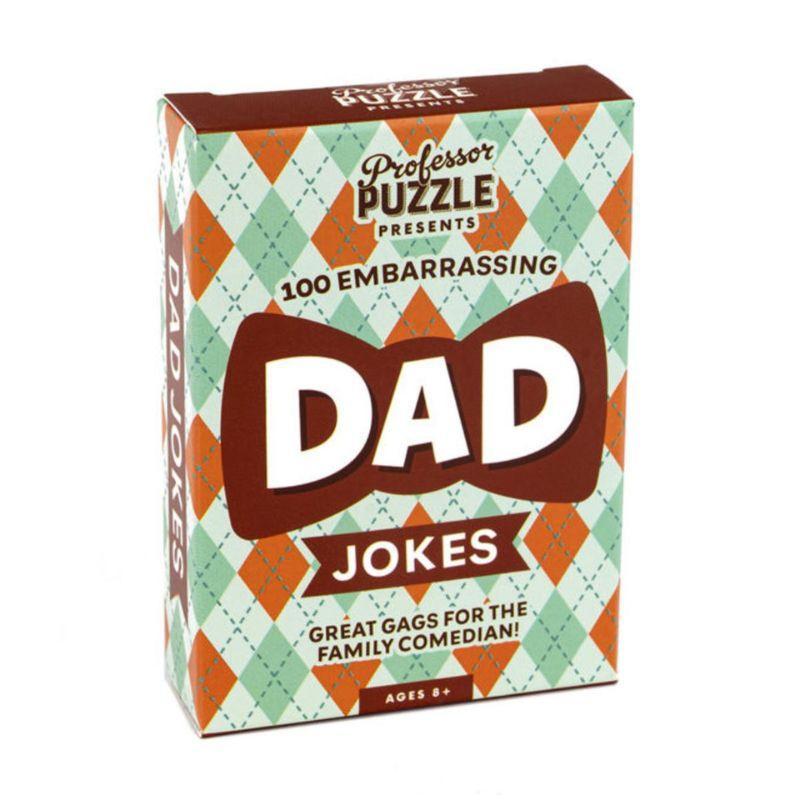 100 Embarrassing Dad Jokes Card Deck | Professor Puzzle