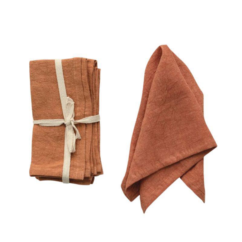 Stonewashed Dinner Napkins S/4 - DF8149