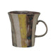 16 oz. Hand-Painted Stoneware Mug w/ Stripes – Sunset Villa