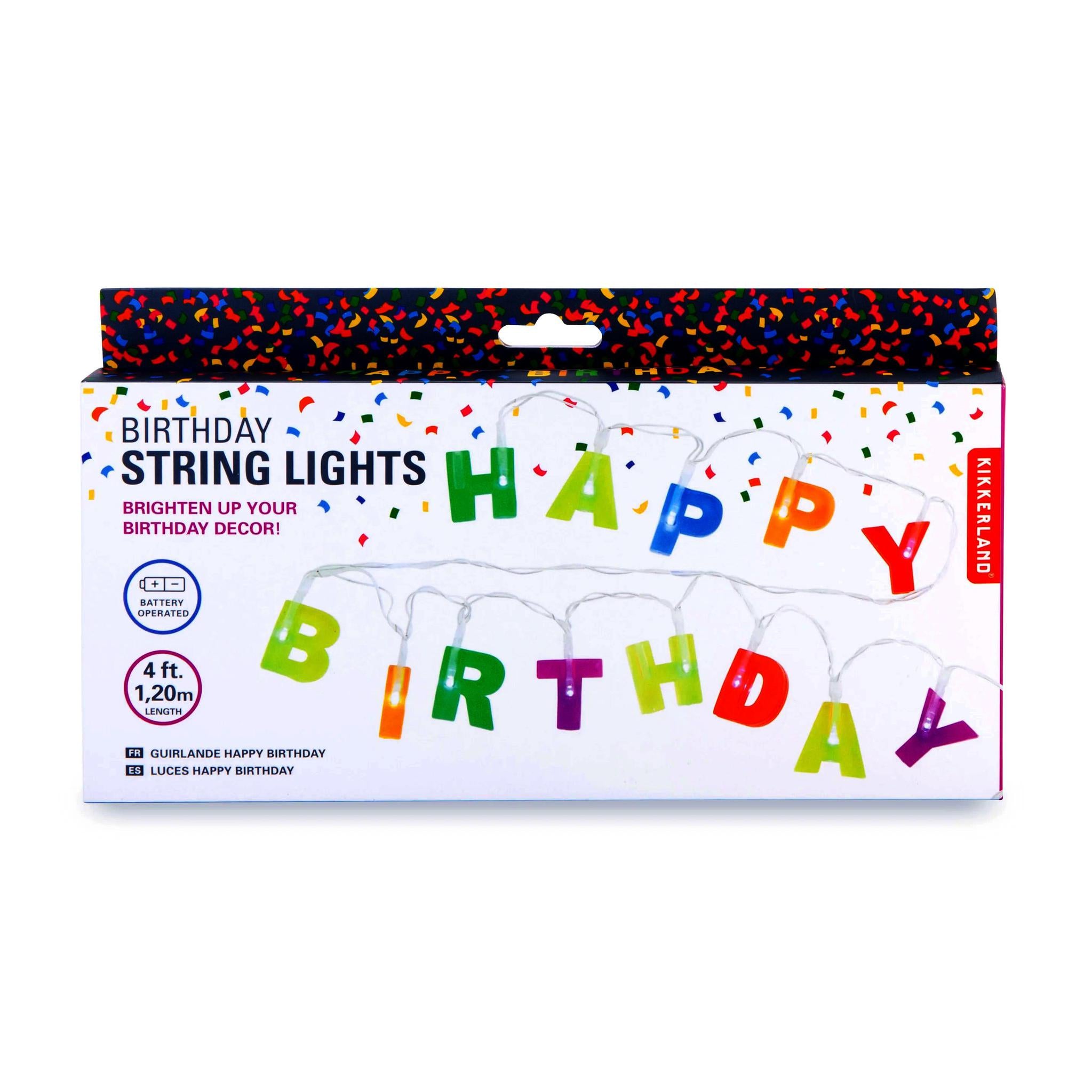 Birthday String Lights