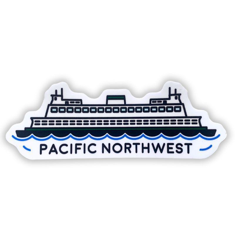 Sticker 0570N - Ferry "Pacific Northwest"