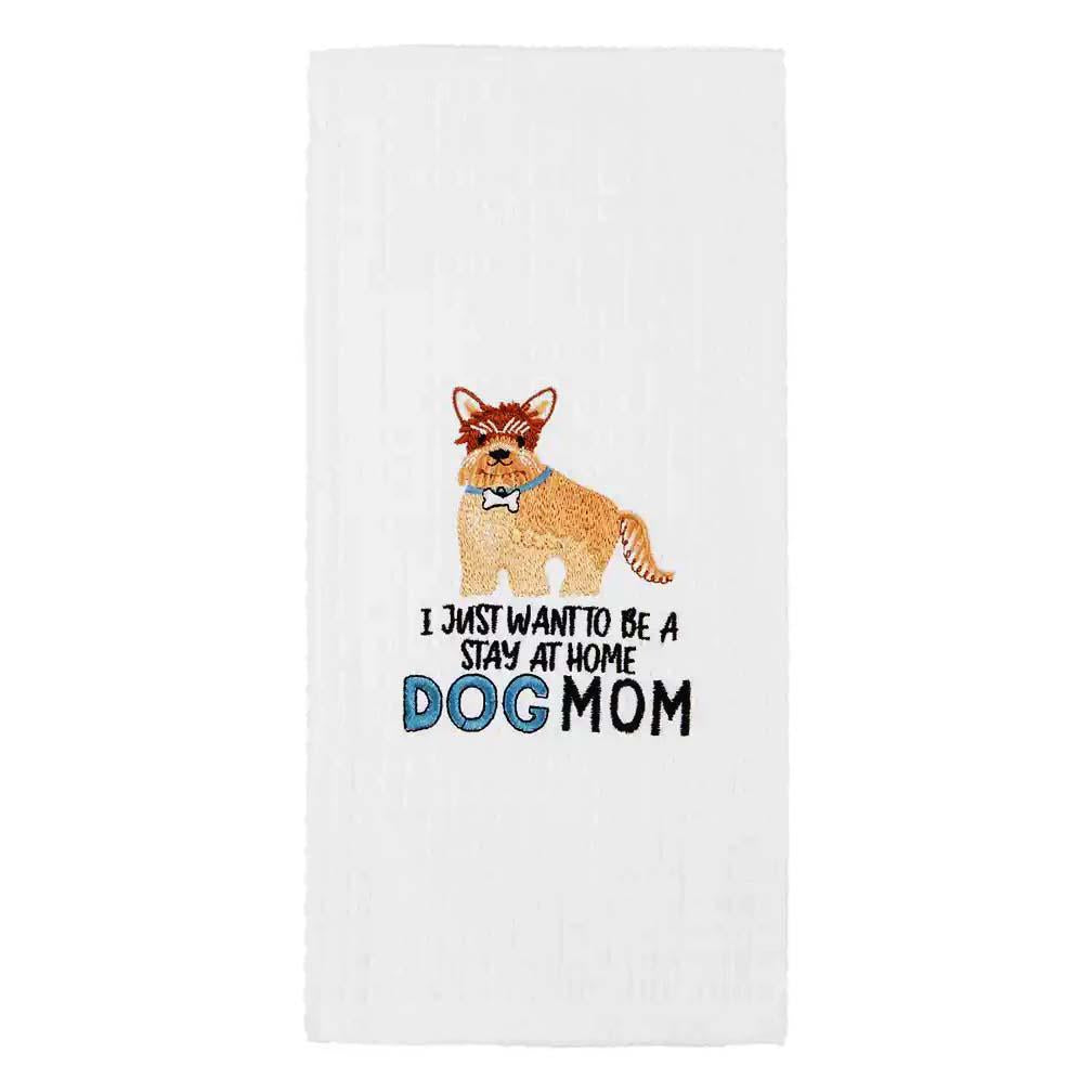 Dog-theme Waffle Weave Towel