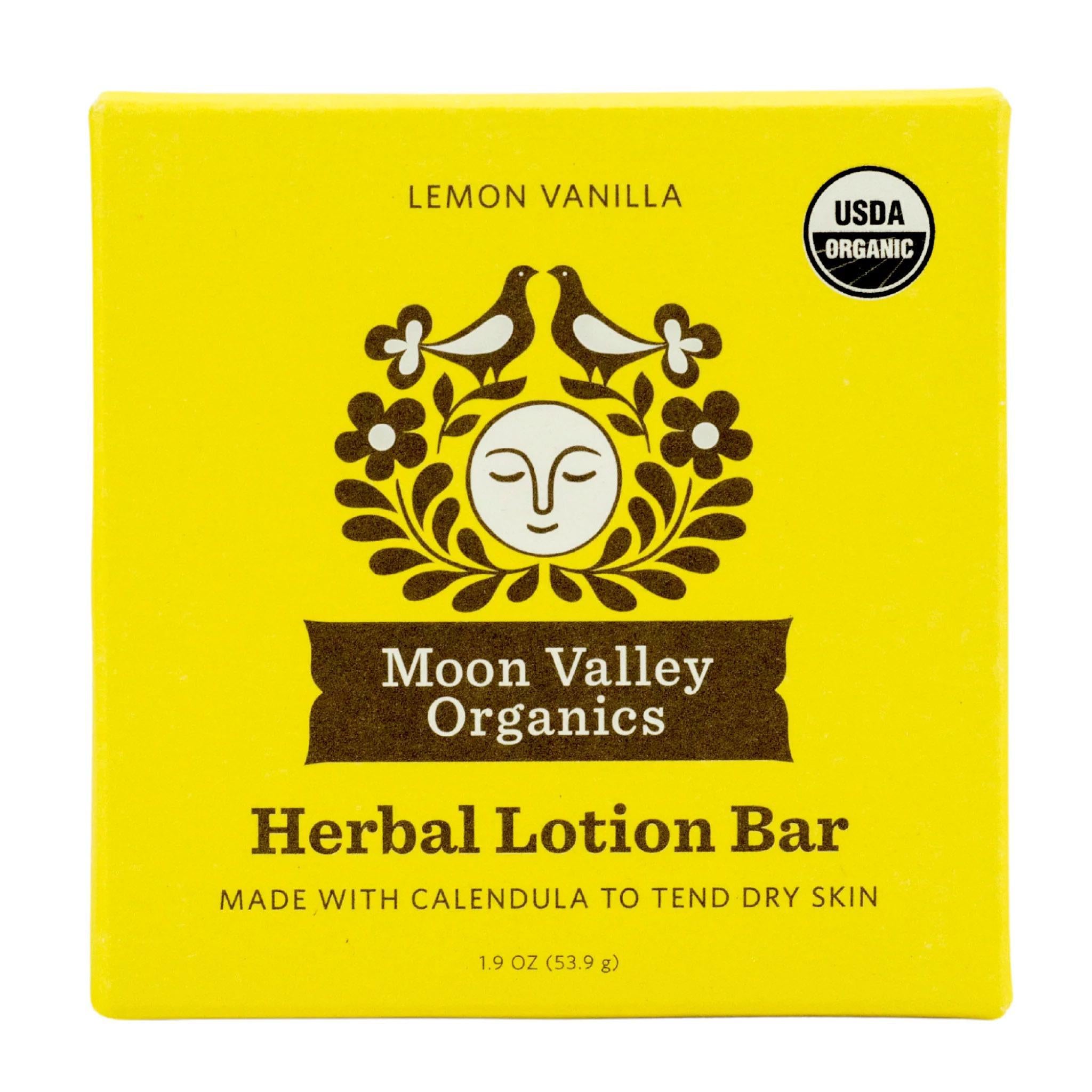 Herbal Lotion Bar  - Lemon Vanilla