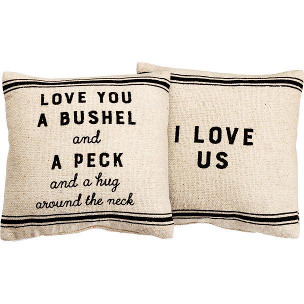 Love You A Bushell Pillow