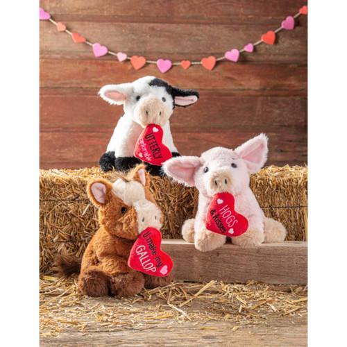 Luv Lines Farm Animal Plush