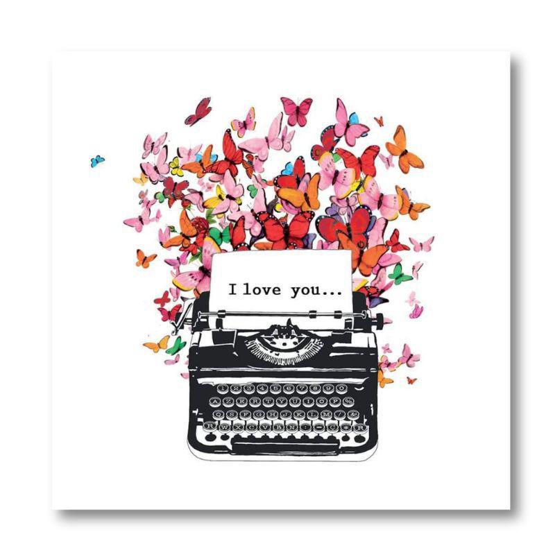 PPD Beverage Napkins - I Love You