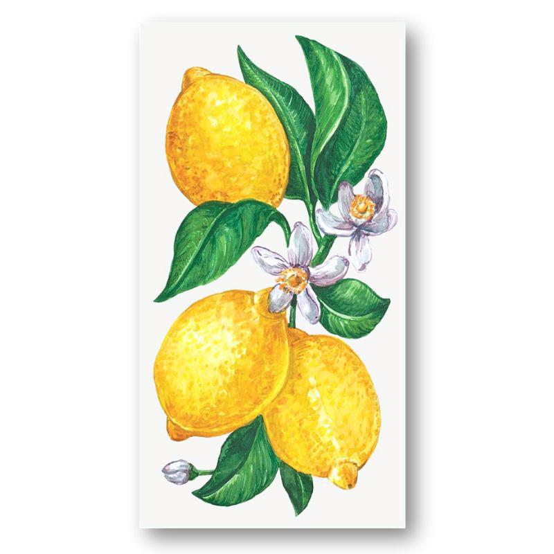Lemon Guest Napkins