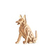 3D Wooden Dog Puzzle – Build Your Own Charming Dog Figurine