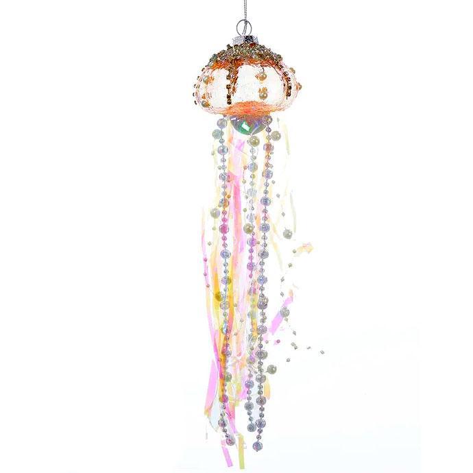 Jellyfish Glass Ornament - TD1484