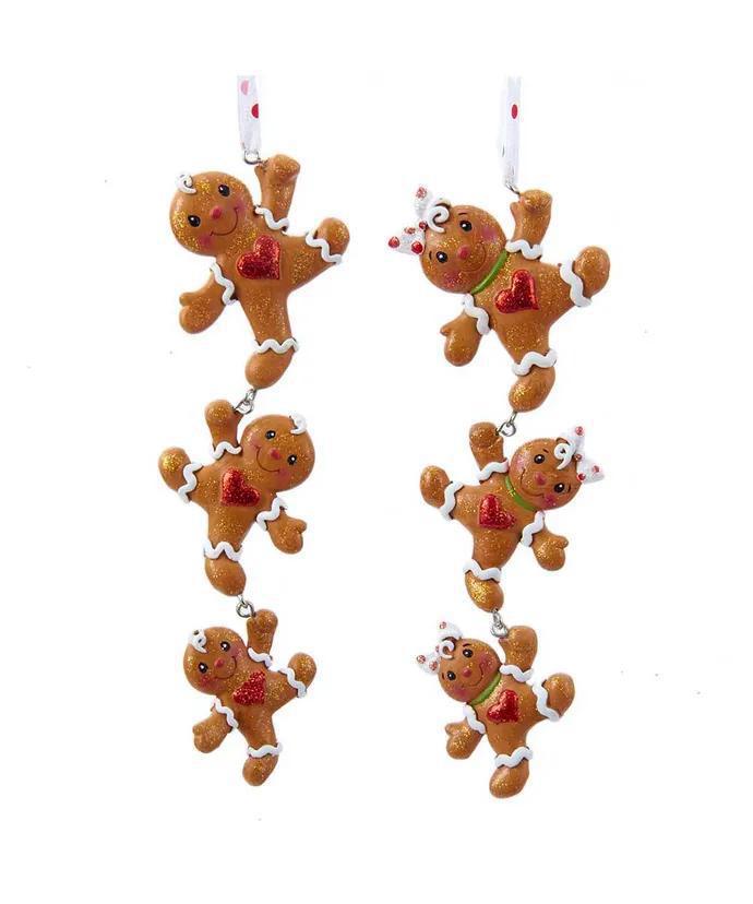 Gingerbread Three Cuties Ornament - H5031