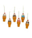 6" Foam Ice Cream Cone Ornaments – Assorted Colors