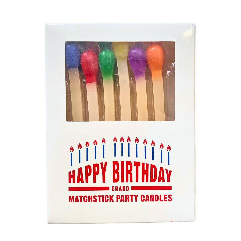 Happy Birthday Matchstick Candles