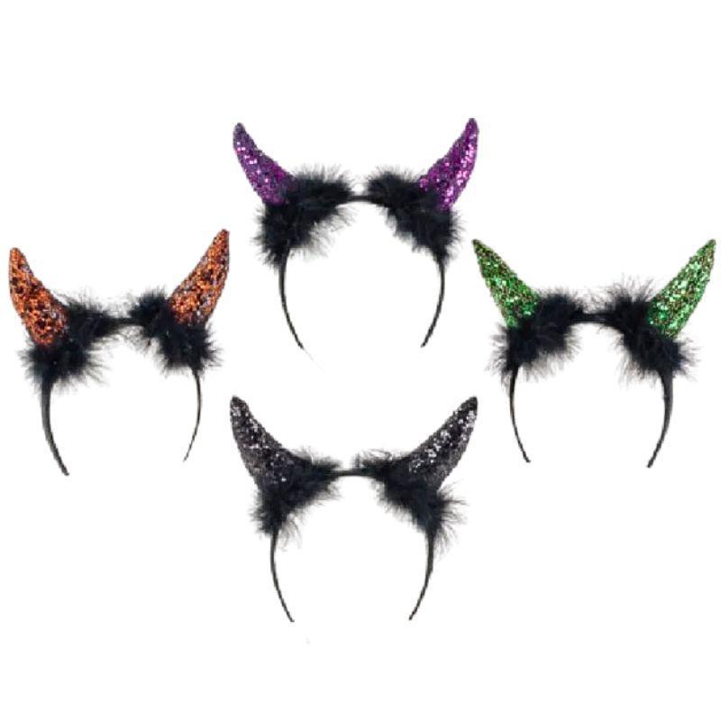 Glitzy Horn Headband