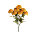 7-Stem Mustard Ball Dahlia Bundle – 18" Artificial Blooms