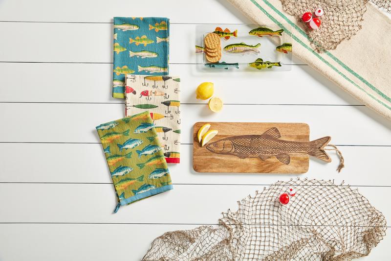 Etched Fish Wood Board