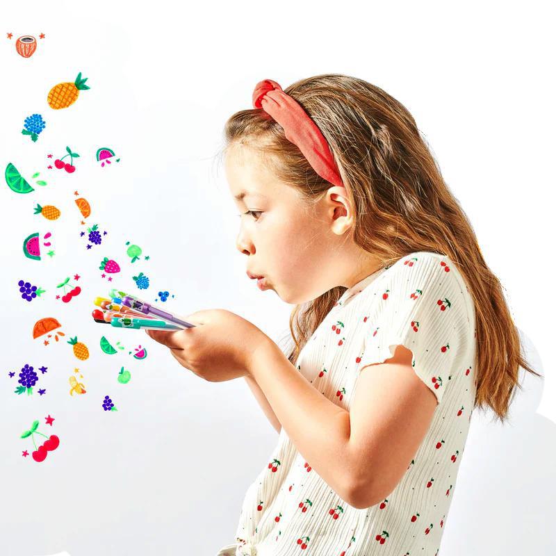 Yummy Scented Color Glitter Pens