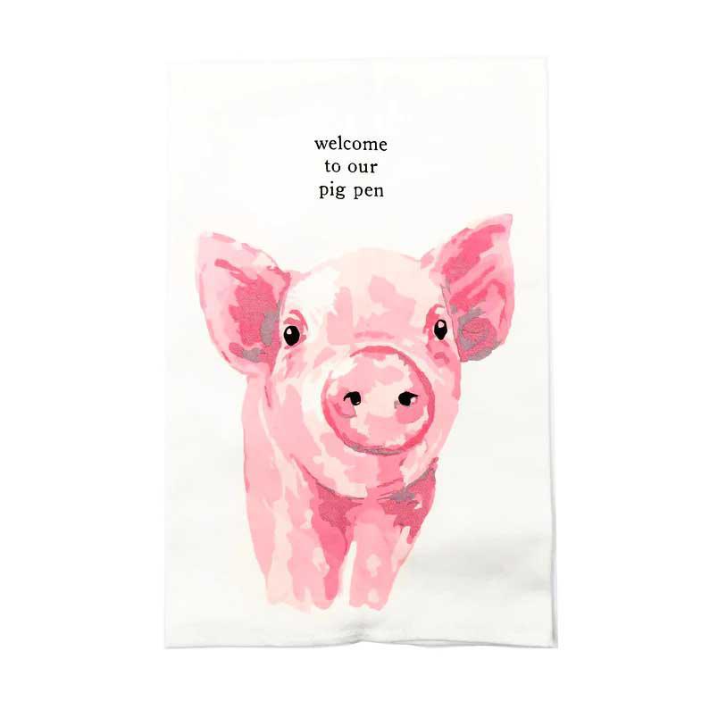 Farm Animal Towel - Pig