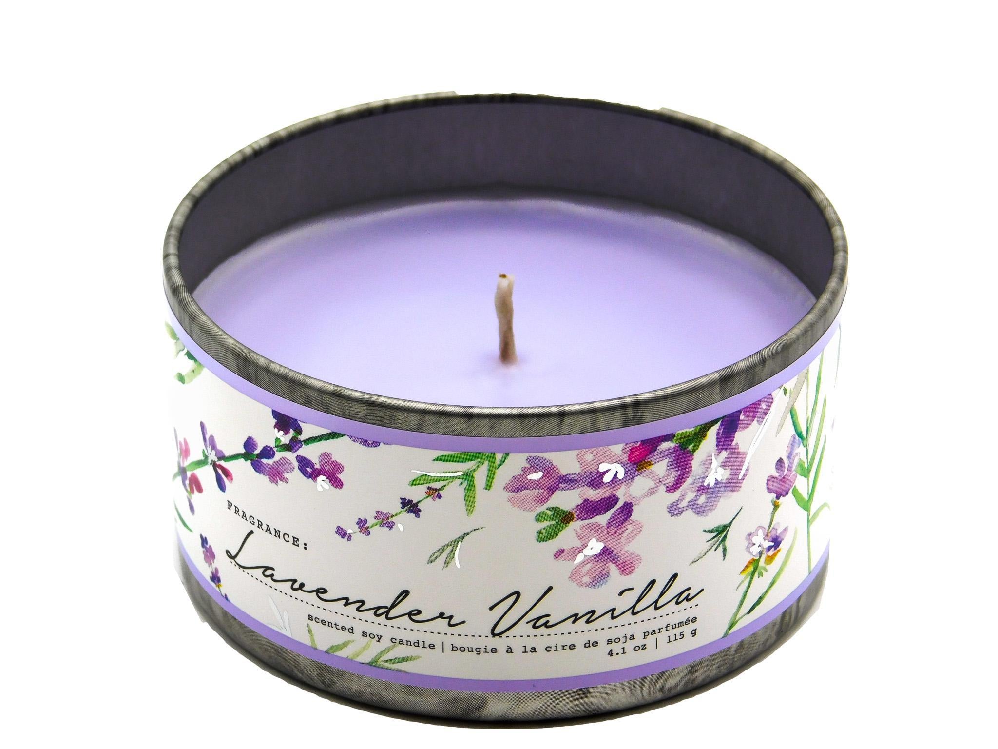 Tried & True Tin Candle - Lavender Vanilla SM