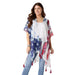 Americana Flag Wrap – Festive 4th of July Layer