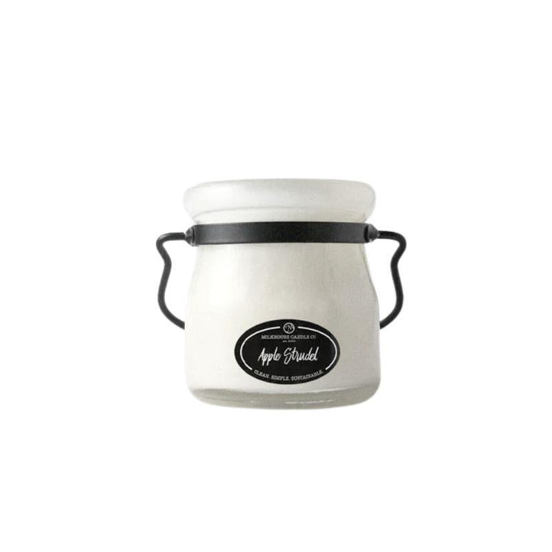 Apple Strudel Cream Jar Candle | 5 oz Soy | 35+ Hour Burn