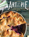 Book cover of 'Art of the Pie' with a pie and wooden background