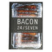 Bacon 24/seven book by Theresa Gilliam containing recipes for curing, smoking and eating. 