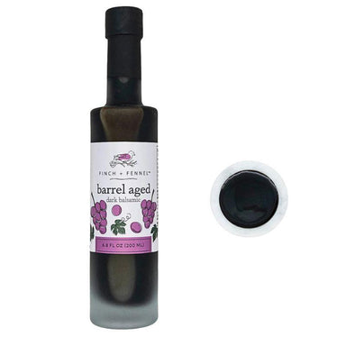 Barrel Aged Dark Balsamic – 6.8 oz Gourmet Finishing Vinegar