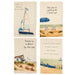 Beach Watercolor Cotton Tea Towels – 4 Coastal Designs