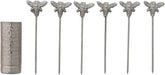 Bee Handle Appetizer Picks Set w/ Holder | 7-Piece