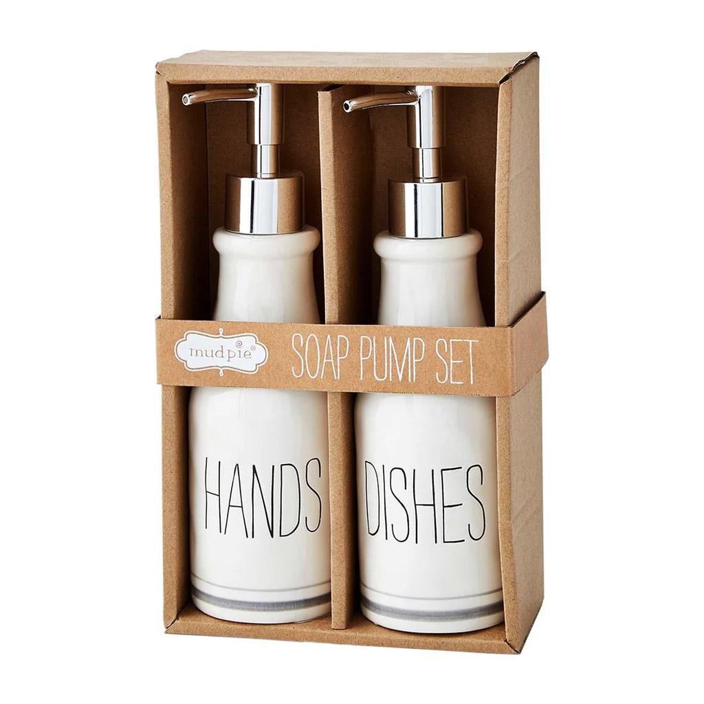 Bistro Boxed Soap Pump Set: Organize with Style and Functionality!