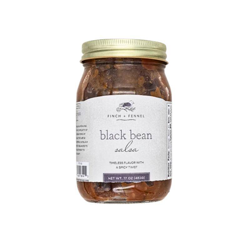 Black Bean Salsa 17oz – Rich, Tangy & Perfect for Taco Night