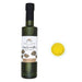 Bottle of Finch & Fennec black truffle-infused olive oil on a white background