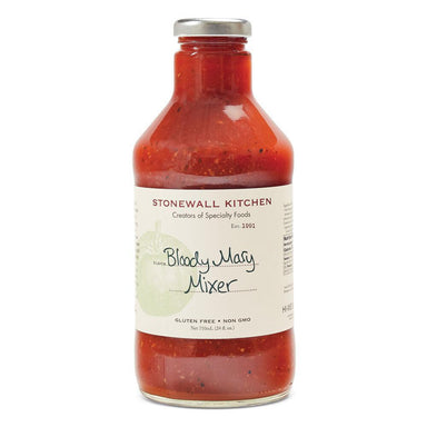 Bottle of Stonewall Kitchen Bloody Mary Mixer on a white background