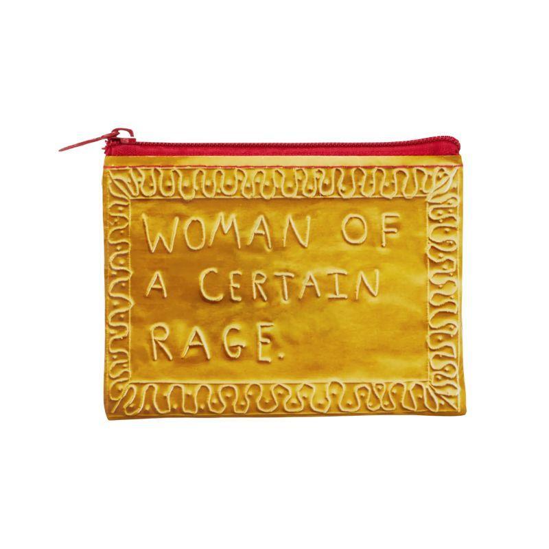Blue Q "Women & Rage" Recycled Coin Purse