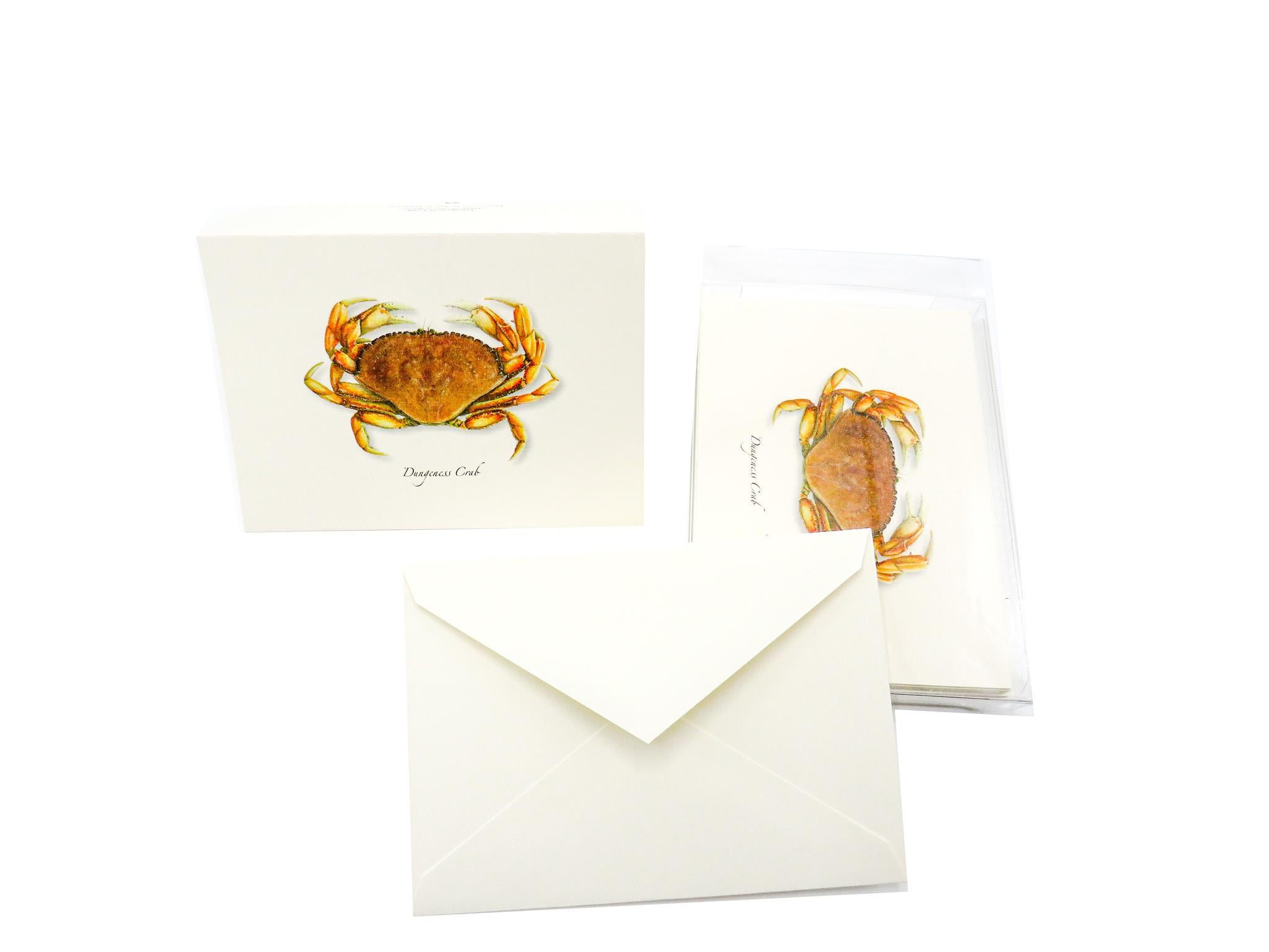 Boxed Notes - Dungeness Crab