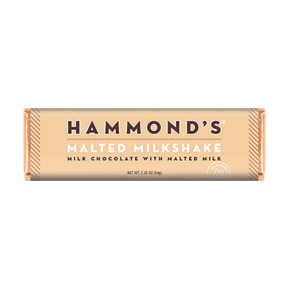 Candy Bar - Milk Chocolate - Malted Milkshake - 2.25 oz