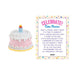 Celebrate Cake Charms in Basket – Mini Party Favor Tokens