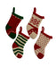 Charming Knit Stocking Assortment – Festive Holiday Decor