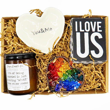 Cherish Love: 'Celebrating Us' Wedding Treasure Gift Box