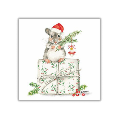 Christmas Mouse Lunch Napkins – 20 Soft, Festive Paper Napkins