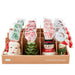 Christmas Toothpick Caddy – Hand-Painted Figural Stoneware