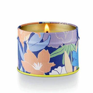 Citrus Crush Fleur Tin Candle - A Love Story in Paradise